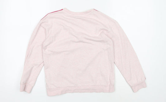Calvin Klein Girls Pink Pullover Sweatshirt 10-11 Years