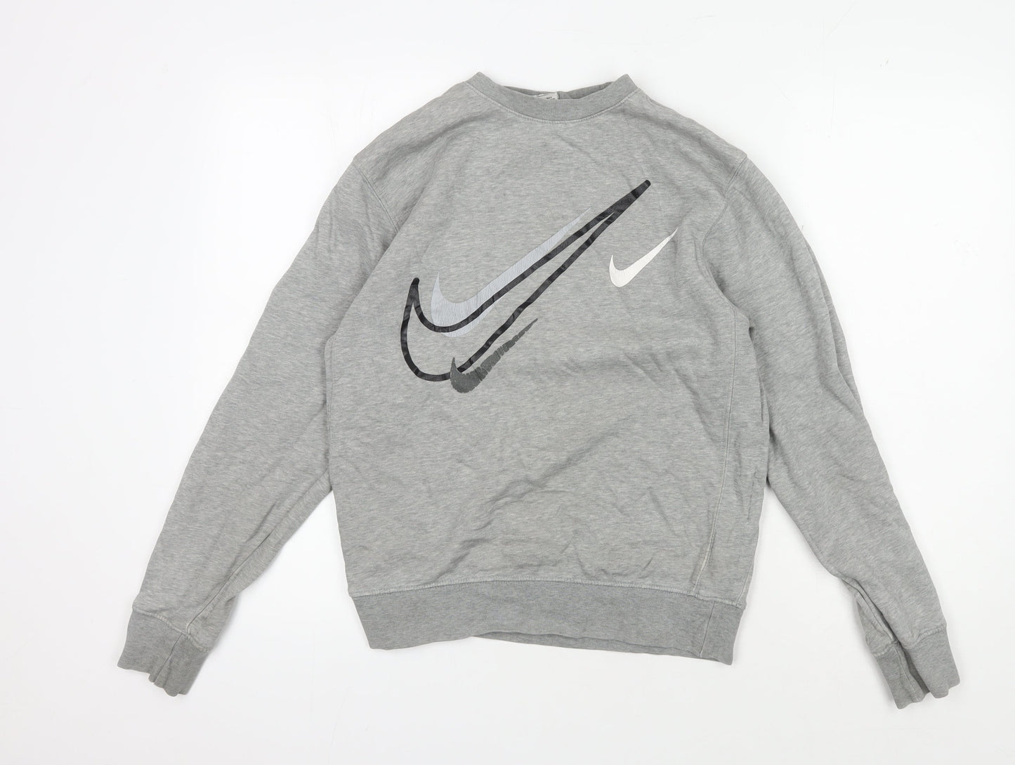 Nike Men's Grey XS Graphic Pullover Sweatshirt