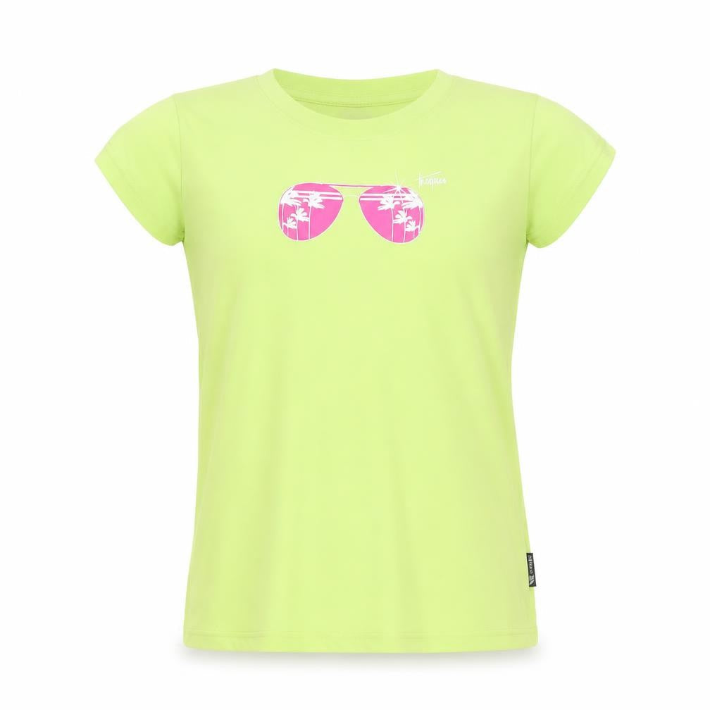 Unisex Adultss UK Size L Trespass Green Polyester Blend T-Shirt