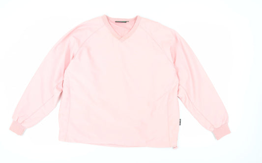 Glenmuir Women's Pink Pullover Sweatshirt, Size M