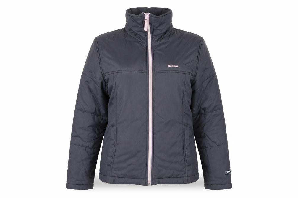 Womens UK Size 14 Regular Reebok Black Polyamide Blend Jacket