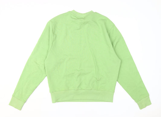 Collusion Women's Green XS Pullover Sweatshirt