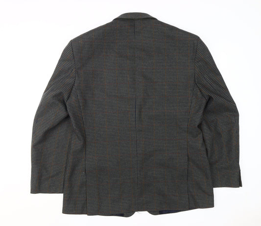 Chatsworth Men's Multicoloured Check Blazer 44 Regular