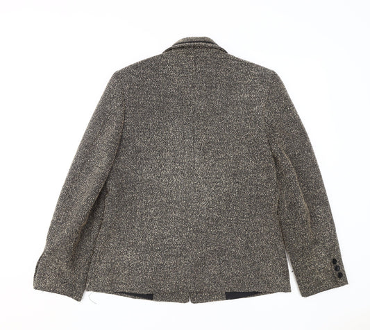 Gelco Women's Grey Tweed Blazer Size 10