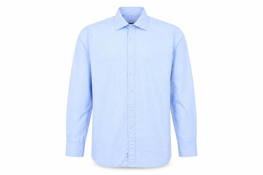 Daniel Hechter Men's Blue Dress Shirt Size 17