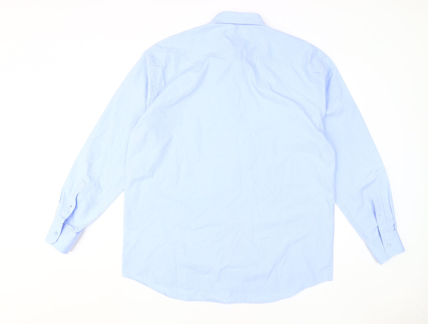 Daniel Hechter Men's Blue Dress Shirt Size 17