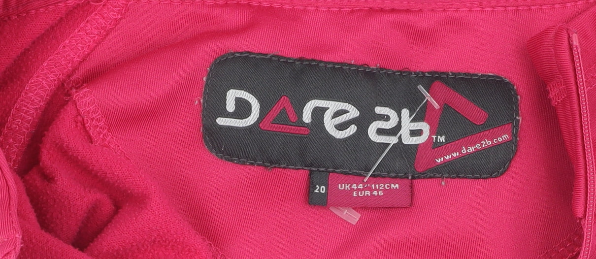 Dare 2b Women’s Pink 1/4 Zip Sweatshirt Size 20