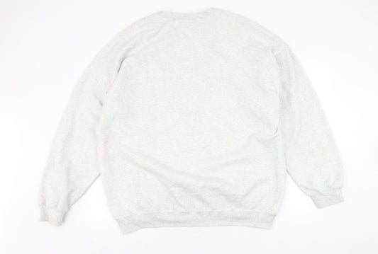 Corvette Men’s Grey Pullover Sweatshirt L