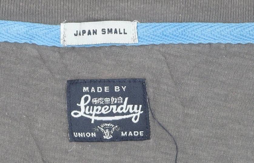 Superdry Women's Grey Pullover Sweatshirt, Small