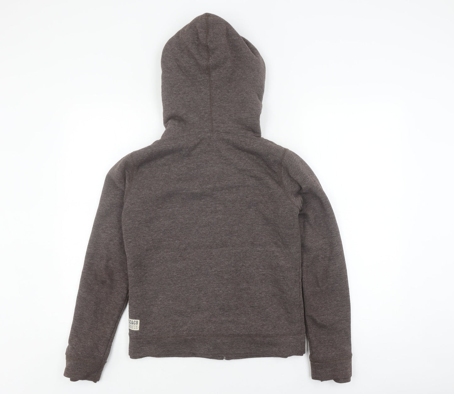 SoulCal & Co Women's Grey Hooded Jacket Size 10