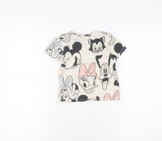 H&M Girls Disney Multicoloured T-Shirt 5-6 Years
