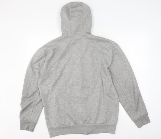 Slazenger Men's Grey Full Zip Hooded Jacket M