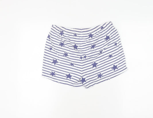 Boden Girls Multicoloured Striped Shorts 15-16Y Cotton
