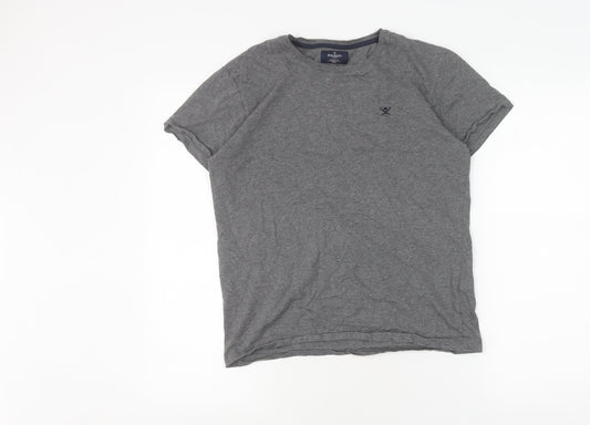 Hackett London Men's Grey Small Classic Fit T-Shirt