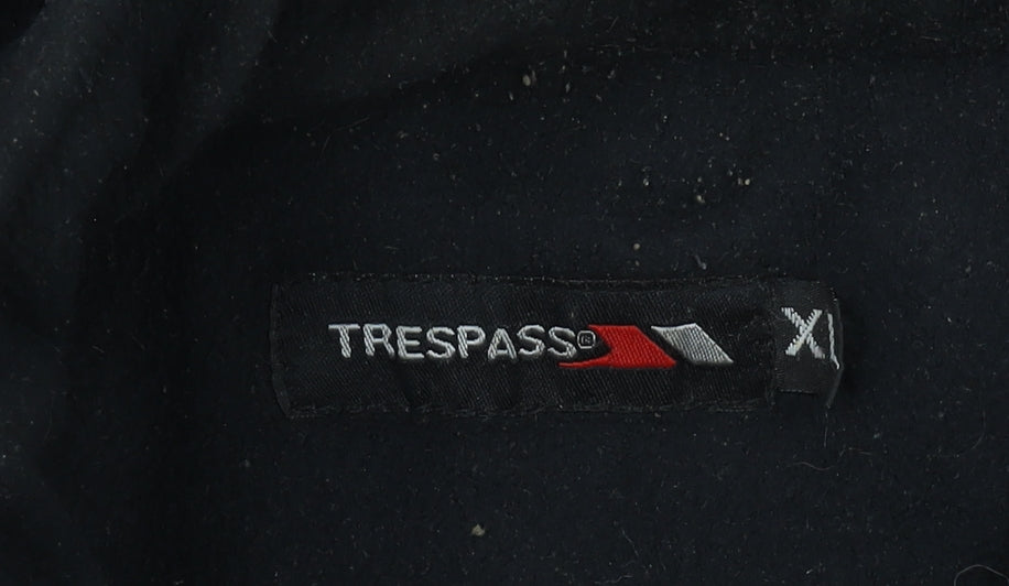 Trespass Men's XL Black Fleece Jacket