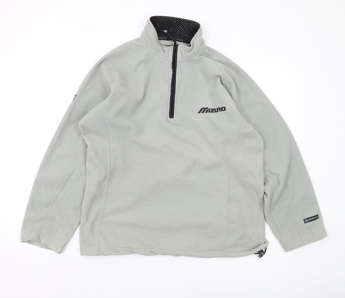 Mizuno Unisex Grey Lightweight 1/2 Zip Pullover S