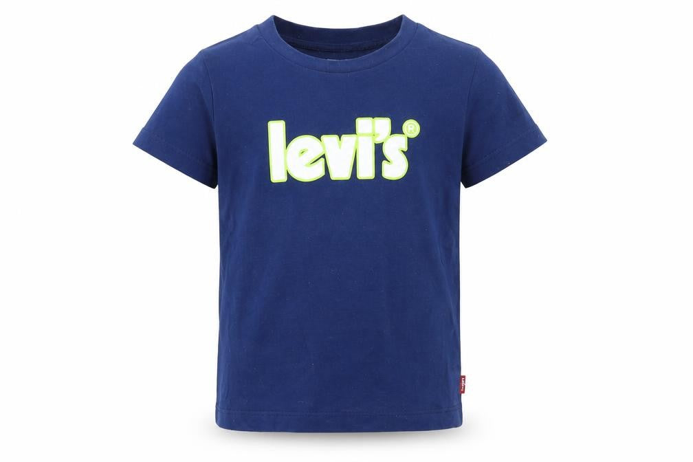 Levi's Boys Blue Logo T-Shirt - Size 3 Years