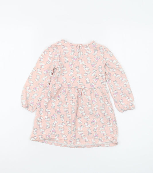 Primark Disney Girls Pink 24 Months A-Line Dress