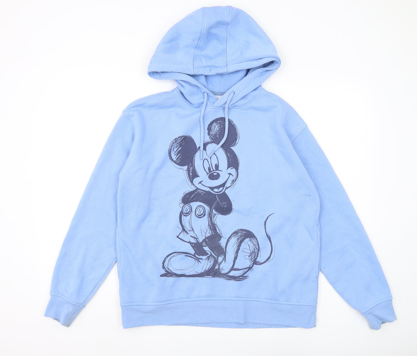 Disney Women's Blue Pullover Hoodie Size 10/12