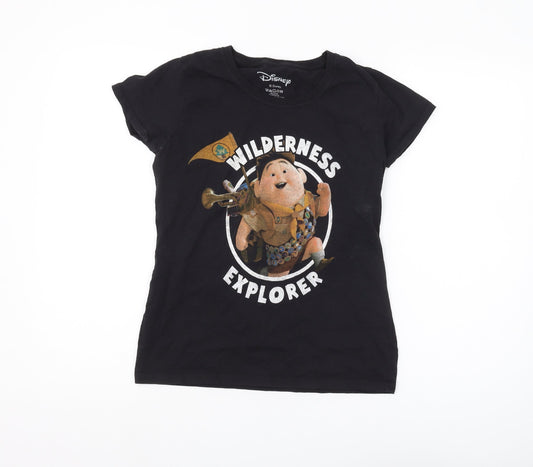 Disney Teens Black S Wilderness Explorer T-Shirt