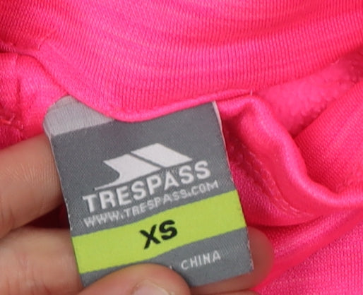 Trespass Women's Pink Henley Sweatshirt XS