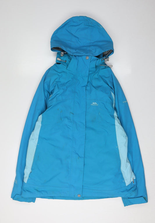 Trespass Blue Unisex Puffer Jacket Size L Winter Coat