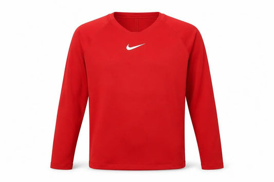 Nike Boys Red Long Sleeve T-Shirt, Size M, Sports Activewear