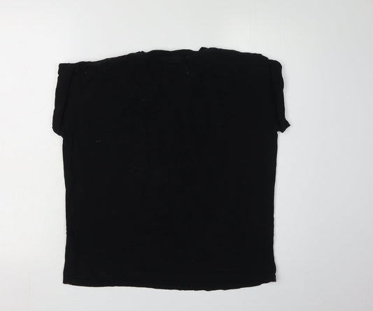 Harry Potter Black T-Shirt, Unisex 12 Crew Neck