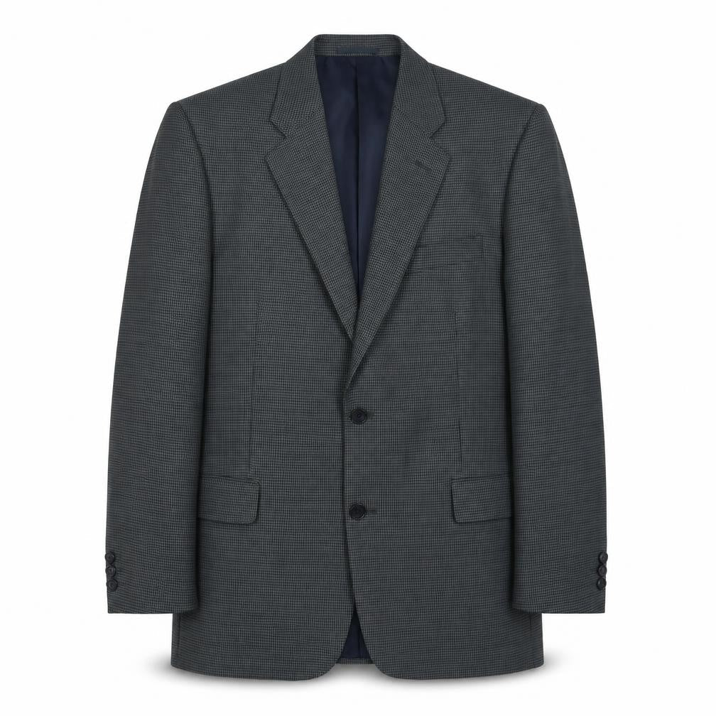 Simon Taylor Men's Green Check Blazer Size 42