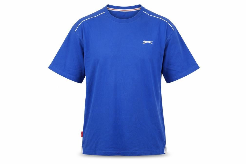 Mens UK Size XL Slazenger Blue  Cotton T-Shirt