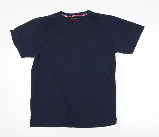 Pierre Cardin Men's Blue Crew Neck T-Shirt S