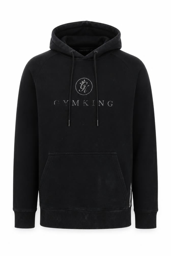 Gym King Men's Black Pullover Hoodie XS