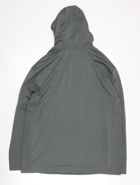 Nike Men's Grey Pullover Hoodie L Classic Fit