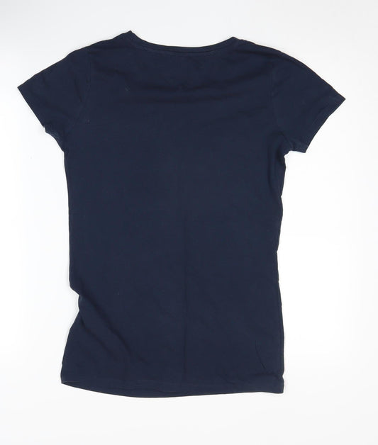 Tommy Jeans Men's Medium Blue Crew Neck T-Shirt