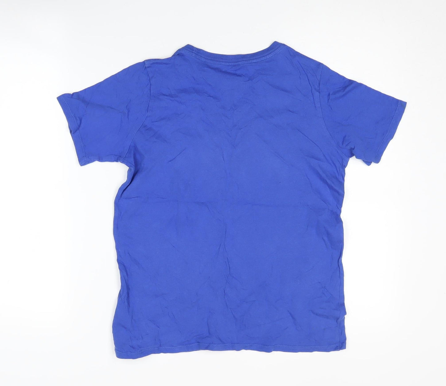 Nike Boys Blue Graphic Print T-Shirt, Size L