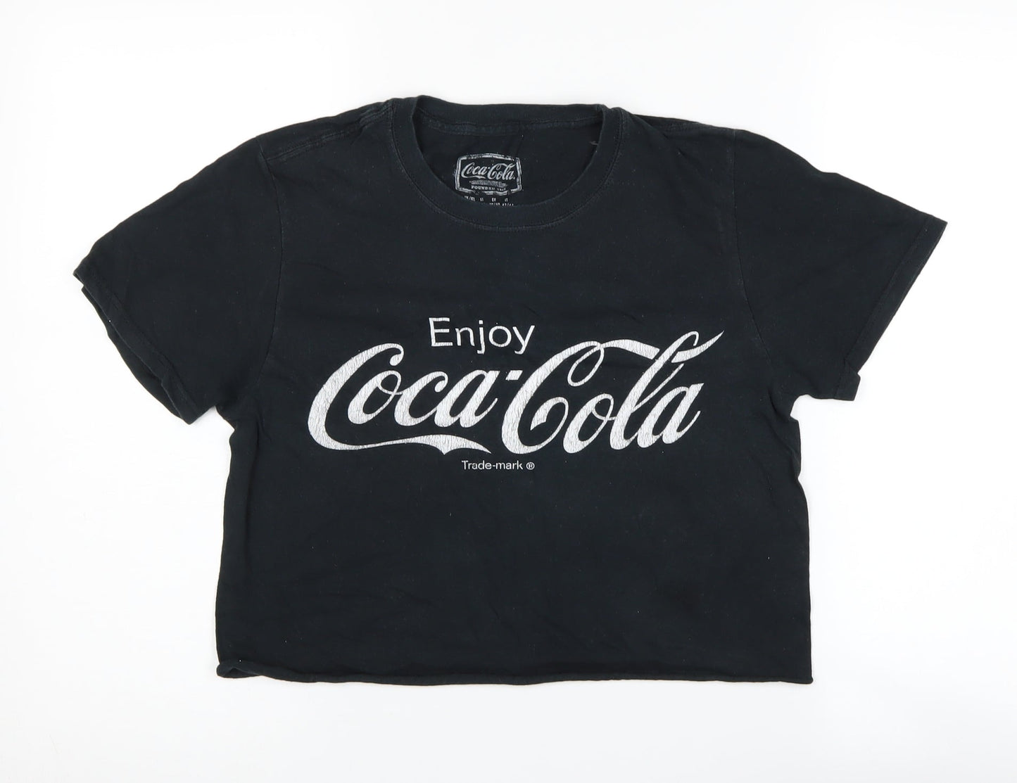 Coca-Cola Unisex Black Graphic T-Shirt M