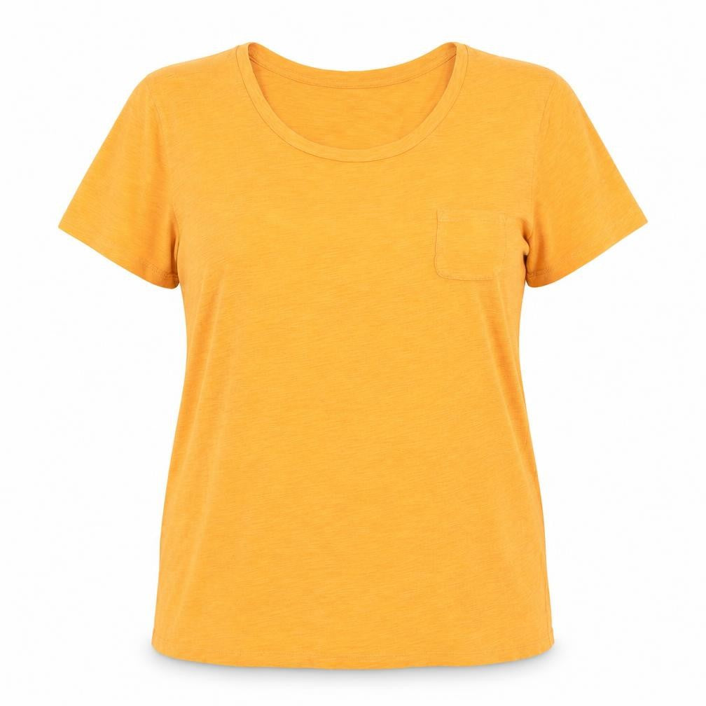 Womens UK Size XL Gap Orange 100% Cotton T-Shirt