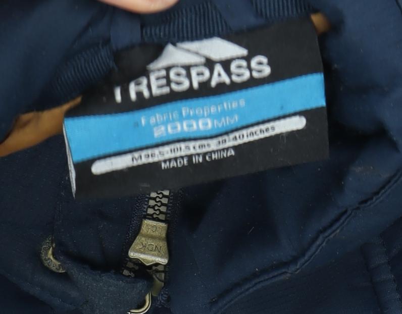 Trespass Men's Blue Puffer Jacket M, Winter Outdoor