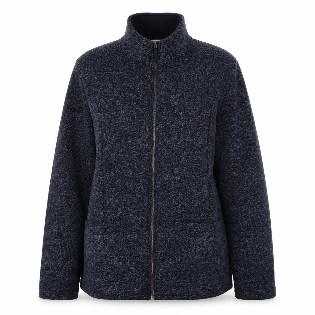 Marks & Spencer Women's Blue Tweed Jacket Size 16
