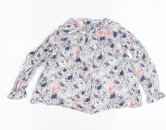 BabyGap Girls Multicoloured Floral Blouse, 2 Years, Spring Tunic