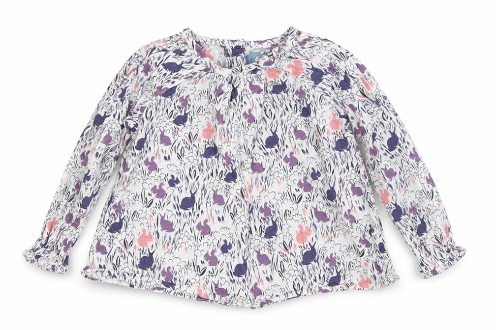 Baby Gap Girls Multicoloured Floral Blouse, 2 Years, Spring Tunic
