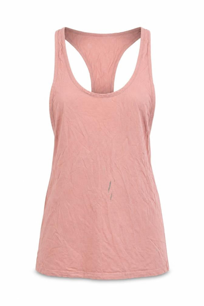 ASOS Men's Pink Tank Top S Scoop Neck Basic Fit