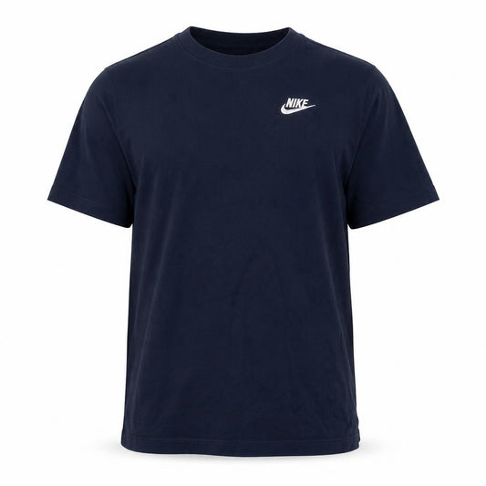 Mens UK Size M Nike Blue  Cotton T-Shirt