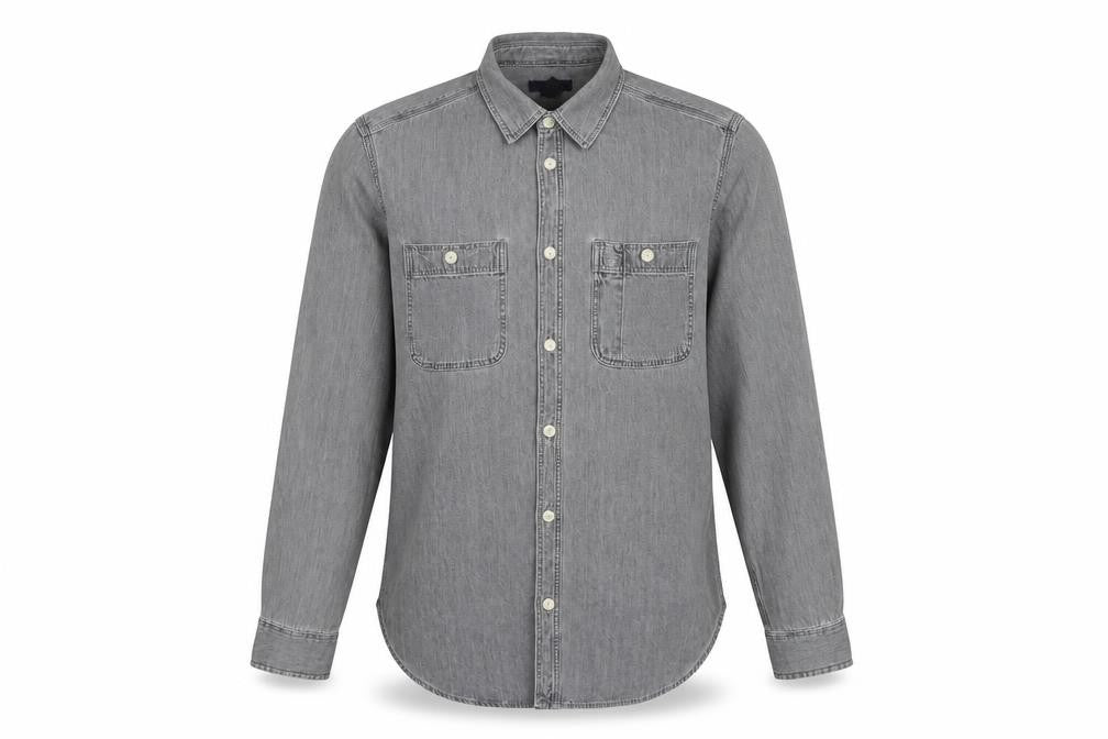 Gap Men's Grey S Button-Up Casual Shirt