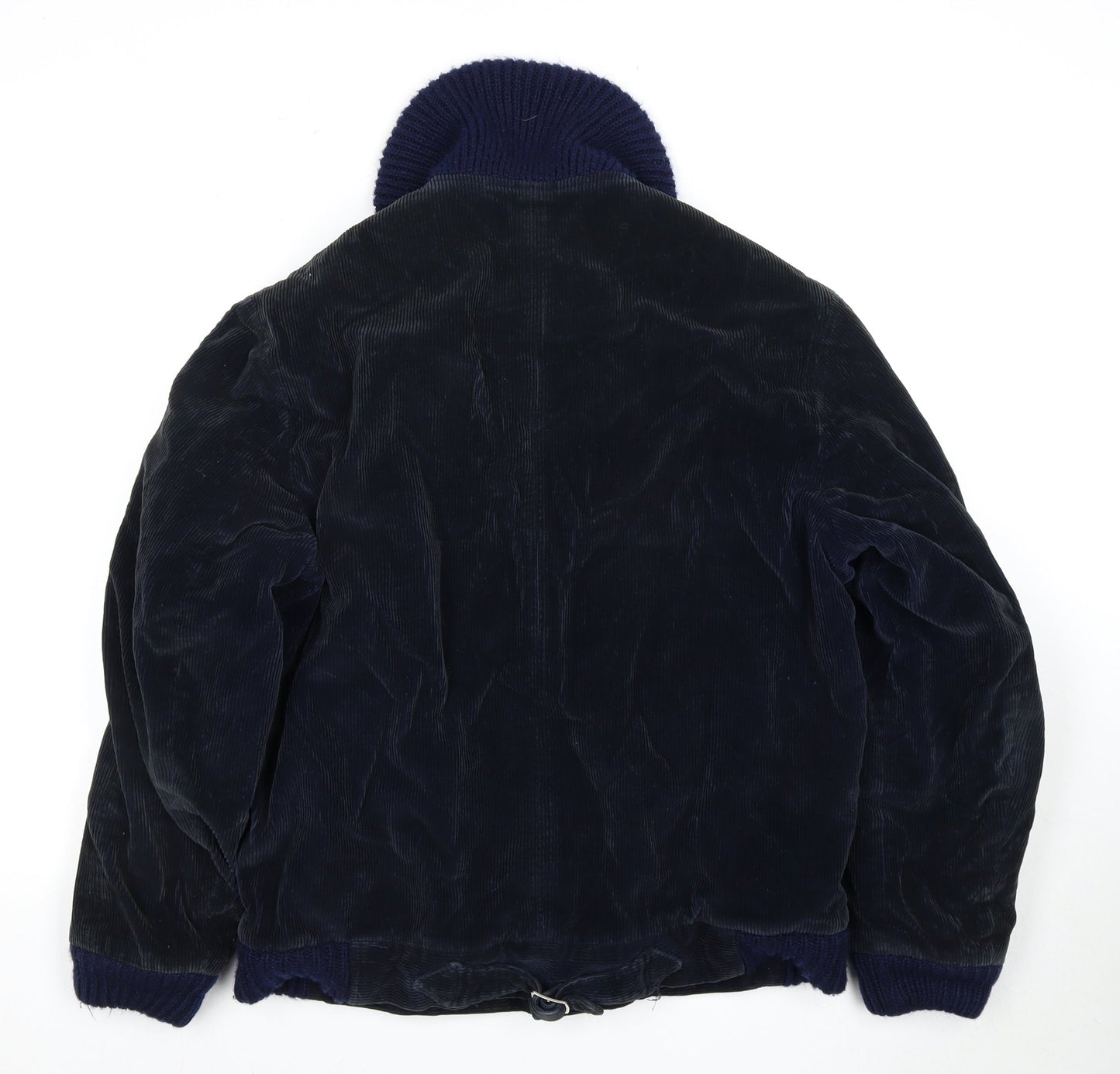 Jaeger Men's Blue Corduroy Jacket Mid-Length 42