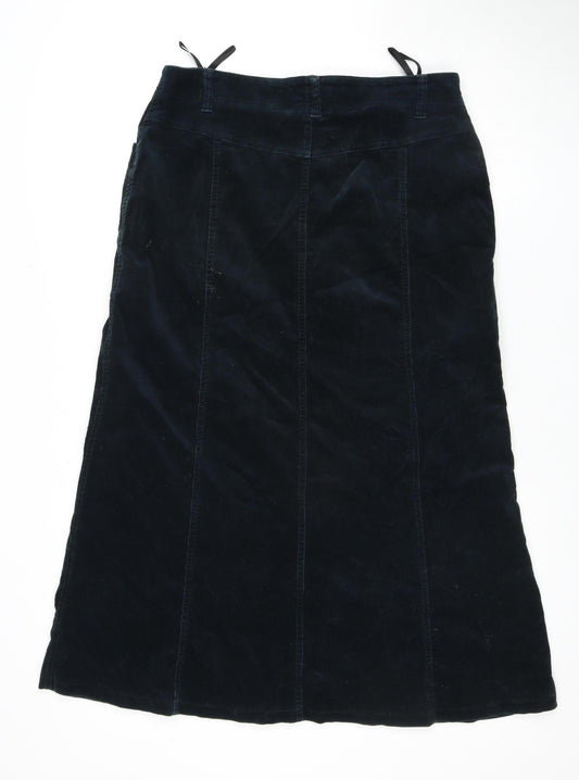 Zaffiri Women's Black Midi Straight Skirt Size 12