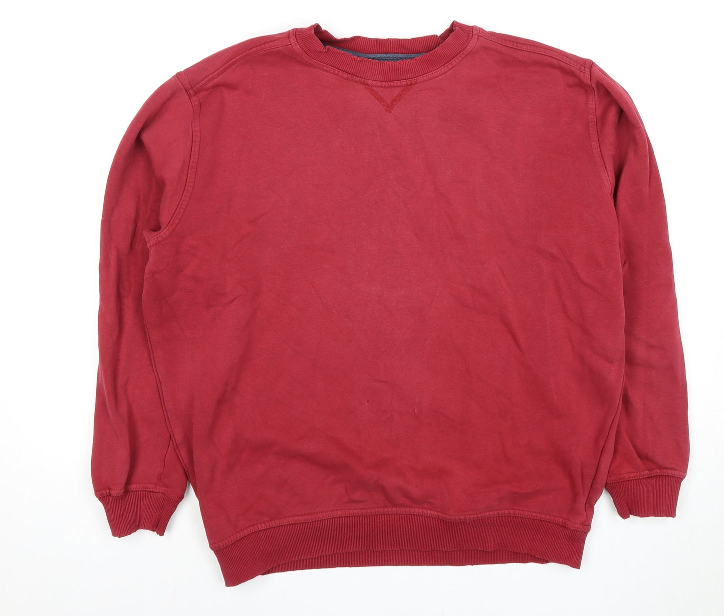EWM Men's Red Pullover Sweatshirt L