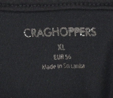 Craghoppers Men's XL Black Pullover High Neck Top