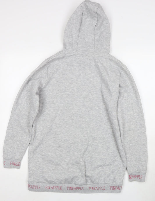 Pineapple Girls Grey Hoodie, 12-13 Years, Dance Print