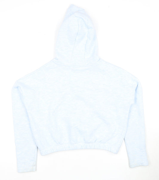 Disney Girls Blue Mickey Mouse Pullover Hoodie 12-13 Years
